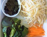 【学校給食】小松菜の海苔和え作り方3写真