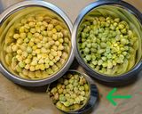 発芽ひよこ豆のカレー　乾燥豆で発芽します作り方3写真