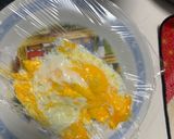 レンジ簡単梅油淋鶏味オムライス弁当作り方11写真