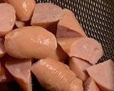 きくらげトマト玉子炒め・ソーセージ入り作り方1写真