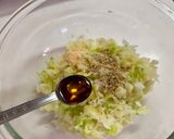 釜あげしらすとキャベツのナムル丼作り方2写真