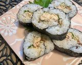 茗荷とツナの海苔巻き作り方13写真