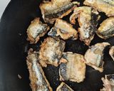 さんまの蒲焼きのこ添え作り方4写真