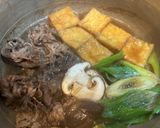 ボリュームUP！厚揚げ入り牛丼♪作り方3写真