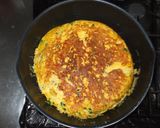 チーズじゃが芋卵オムレツ簡単スパニッシュ作り方9写真