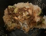 炊飯器で担々麺の素と飯作り方5写真