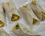 エビとはんぺんのぷりっ♡ふわっ♡棒餃子作り方2写真