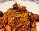 包丁いらず！サバ缶トマトパスタ作り方11写真