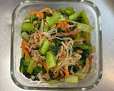 彩り野菜の納豆サラダ作り方4写真