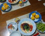 ヘルシーに！とろろ芋に鰹の漬けonにも！作り方3写真