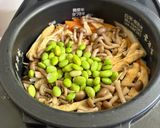 【簡単ご飯】きのこ人参ごぼうおあげさんの炊き込み作り方4写真