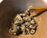 簡単おせちリメイク⭐︎黒豆トースト作り方3写真
