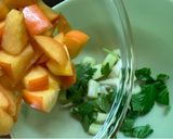 柿とセロリの白和え風サラダ🥗作り方1写真