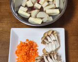 秋に♡さつまいも&きのこの炊き込みご飯♡作り方2写真