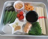 ねばねばぶっかけそうめん作り方1写真