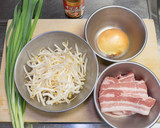 ふつうの肉野菜炒め作り方1写真