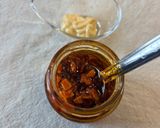 背徳感やみつき❣️食べるラー油マヨトースト作り方1写真