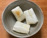 簡単！包丁いらず！豆腐もち作り方1写真