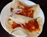 トルティーヤで食べるチキンカレー煮作り方9写真