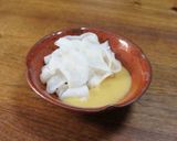 生白きくらげの辛子酢味噌添え作り方5写真