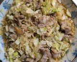 旨辛豚キャベツ作り方4写真