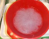小松菜ハム卵中華マヨ春雨サラダ作り方1写真