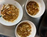 肉無チクワクリーミーオイトマト味野菜炒め作り方4写真