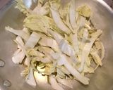 ブリと白菜のトマトクリームスパゲッティ作り方6写真