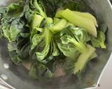 鶏ささ身とターサイのスパイシーフォー作り方3写真