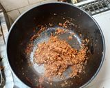 えのき鶏キーマ卵のせ作り方5写真