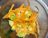 紅芯大根とロマネスコの サラダ柚子風味作り方6写真