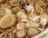 津軽の焼き干しラーメン作り方4写真