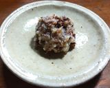 ジワーッと唾が沸く　鮒寿司の飯×梅干し作り方8写真