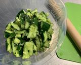 塩昆布とかつお節のやみつききゅうり★作り方1写真
