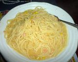 簡単鮭ふーれく・コーンスープパスタ作り方1写真