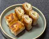 余った餃子の皮で♡バリバリチーズちくわ作り方4写真