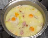 【Kiri】で作るほっこりチーズスープ作り方5写真