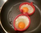 洋風焼きうどん。作り方2写真