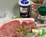骨付きローストポーク香草焼き作り方1写真