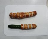 キュウリ丸ごと入った竹輪作り方2写真