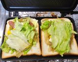 ウィンナーチーズ卵のホットサンド作り方7写真