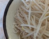 簡単★昼食！もやし入り中華スープそうめん作り方3写真