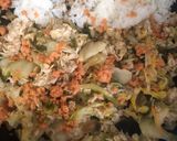 白菜の漬物オートミール鮭チャーハン作り方5写真