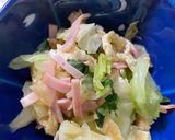 たくあんとキャベツのおひたし作り方10写真