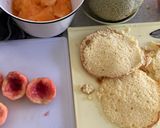 メロン丸ごとケーキ作り方2写真
