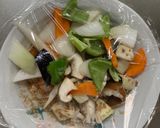 簡単中華風スンドゥブ味根菜茄子甘酢酢豚作り方12写真