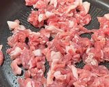 味噌醤油の肉混ぜごはん作り方3写真