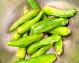 ししとうとにんじんの甘辛炒め作り方1写真