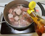 牛肉とジャガイモ・玉ねぎの煮込み作り方2写真