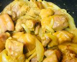 生成カレー粉ルー＆レトルト●ポークチーズカレー作り方2写真